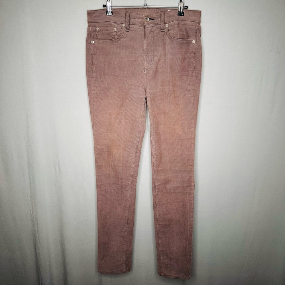 Rag & Bone High Rise Skinny Corduroy fall spring neutral casual